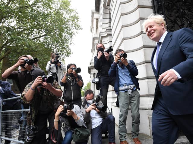 The longer Boris Johnson’s government is in power, the more we see scandal, hypocrisy, and corruption, says Angus Robertson (Picture: Stefan Rousseau/PA)