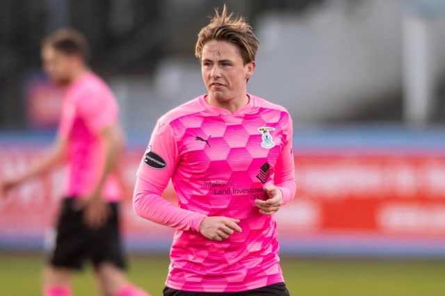 Scott Allan is increasing his game-time at Inverness.