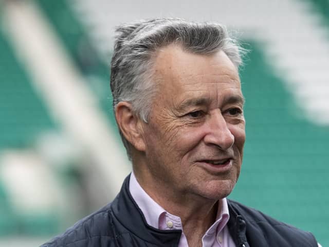 Hibs majority shareholder Ron Gordon has died at the age of 68. Picture: Mark Scates / SNS