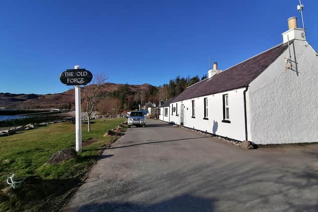 Former landlord Ian Robertson has written a new book recalling running Britain's remotest pub, the Old Forge, in Inverie. Picture: Stephanie Harris