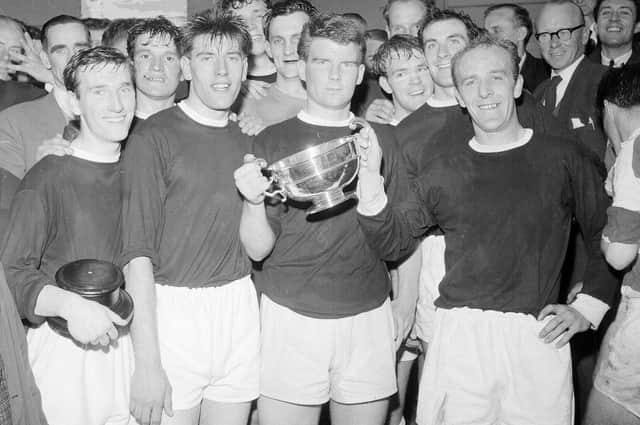 Linlithgow Rose with the News and Dispatch Cup