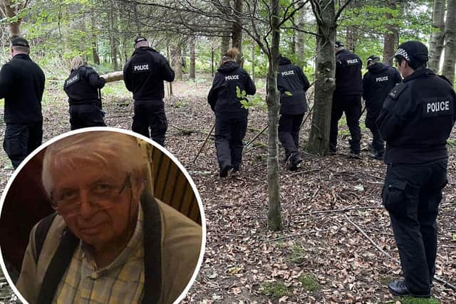 Police are still searching for the body of 75-year-old Peter Coshan