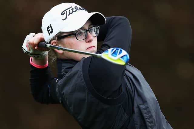Hannah Darling lost out in the semi-finals at the first extra hole (pic courtesy of The R&A)