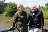 Prunella Scales and Timothy West in Channel 4's Great Canal Journeys