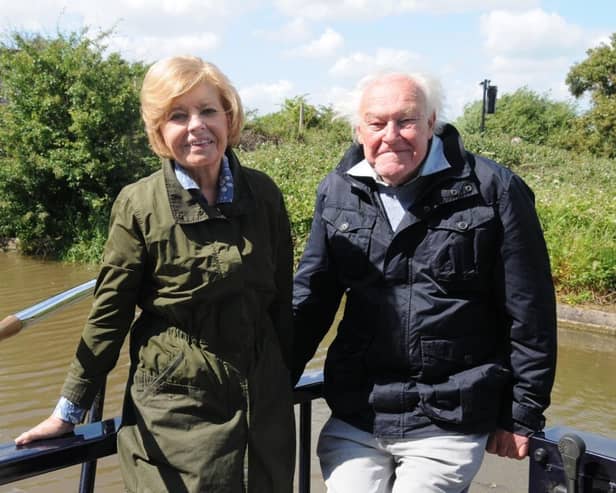 Prunella Scales and Timothy West in Channel 4's Great Canal Journeys