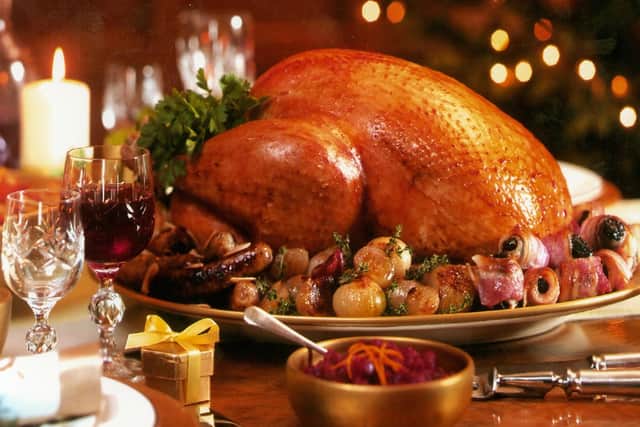 If you don't have the energy to cook a roast turkey for Christmas dinner, head out to a restaurant in Edinburgh.