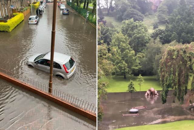 Flooding is becoming a more serious problem in Edinburgh as in many parts of the world