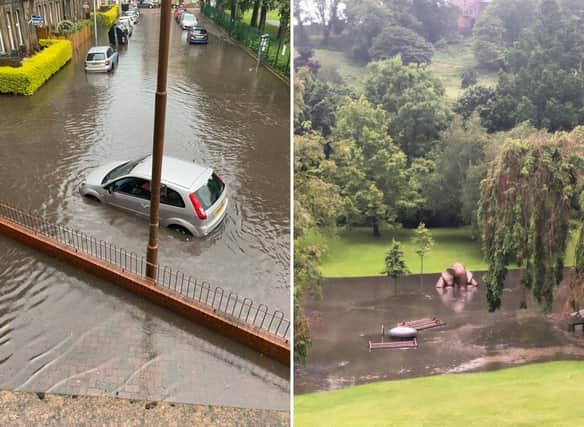 Flooding is becoming a more serious problem in Edinburgh as in many parts of the world