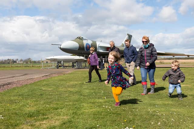 There’s lots to explore on the former Second World War RAF base