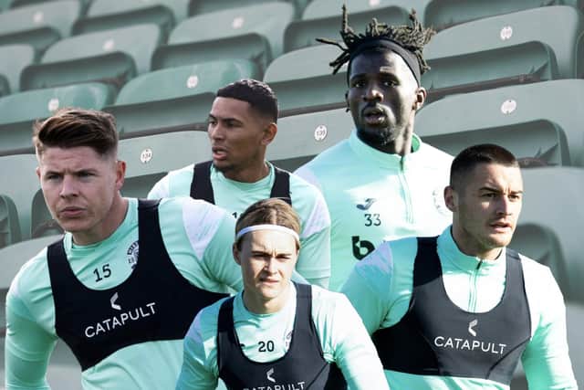 Hibs have been boosted by the return of four players to fitness