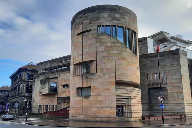 The National Museum of Scotland where you can see the sackcloth gown that inspired Flora Johnston's novel What You Call Free