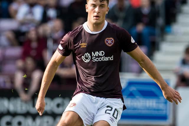 Lewis Neilson turned in a man-of-the-match performance in defence for Hearts against St Johnstone. Picture: Ross Parker / SNS