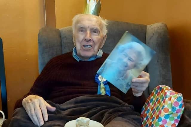 Bonnyrigg man George Philip turned 100 last November.