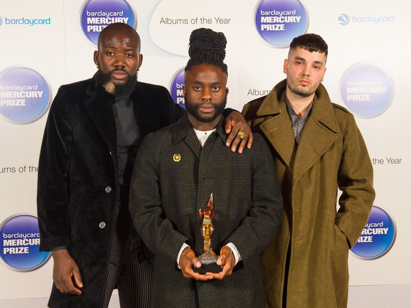 Winners of the Mercury Music Prize in 2014 (pictured) Young Fathers are (left to right) 'G' Hastings, Alloysious Massaquoi, and Kayus Bankole. The hip-hop rock band formed in 2008 and have enjoyed success across the globe thanks to their intense live shows. So far the band have only had one top 10 success, with their fourth studio album 'Heavy, Heavy' hitting number seven in the charts in February this year.