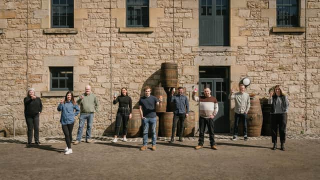 The team at Holyrood Distillery have been preparing to welcome back visitors to their courtyard - with a brand new tipple on offer