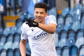 Osman Sow has been on a scoring streak for Dundee of late. Picture: SNS