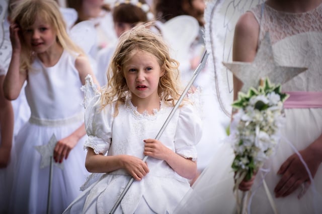 These angels were also in attendance at the gala day. Photo by Angus Laing.