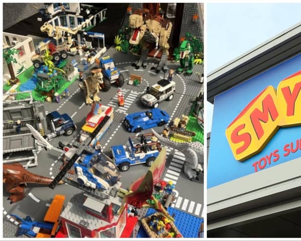 Parents heading to Smyths Toys store from 9am on Saturday can get a free Lego gift.