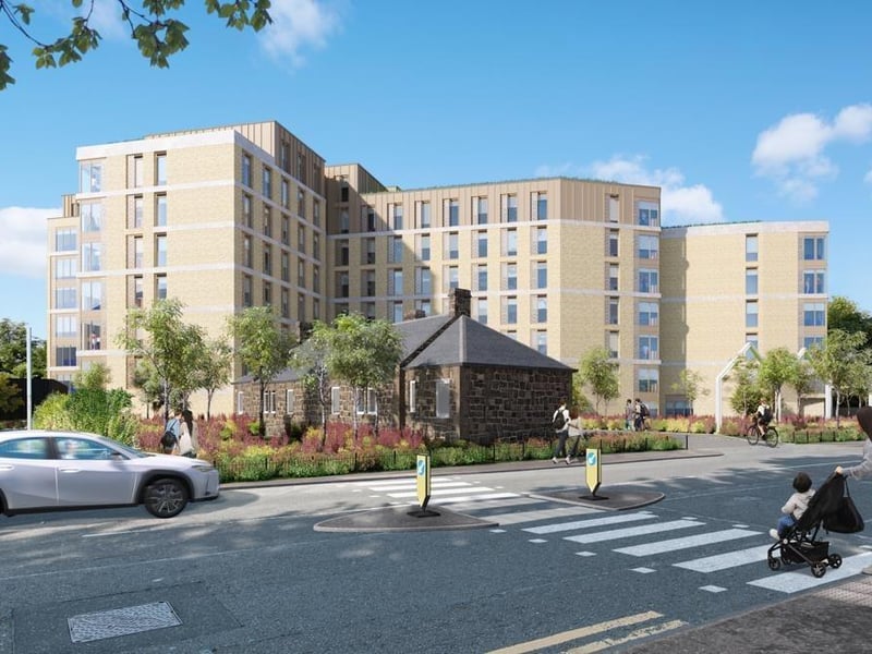 Murrayfield and Corstorphine ward saw 16 student flats approved, while 666 residential homes were given planning permission.