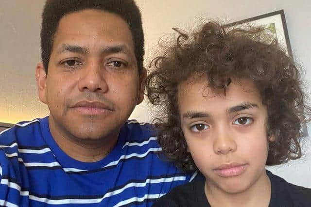 Antonio Caraballo was forced to stump up £2,400 to join son Sami in quarantine for the majority of his two-week trip.