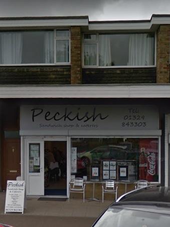 Peckish Catering, in Highlands Road, Fareham, was given a three rating on February 9, according to the Food Standards Agency website.