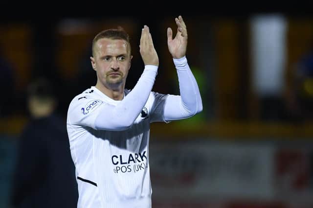 Leigh Griffiths is on the hunt for a new club.  (Photo by Ross MacDonald / SNS Group)