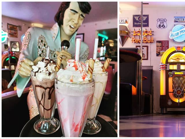 The City Café, on Blair Street in Edinburgh, was ranked in third spot on National Geographic’s list of the UK's ‘Top 5 American Diners’. Photos: The City Café