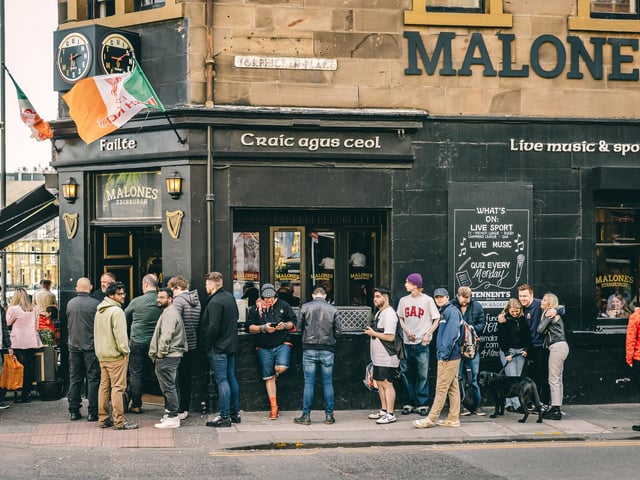 The Irish pub near Haymarket is known for its electric sports atmosphere, and always a great choice of venues for Scotland matches.