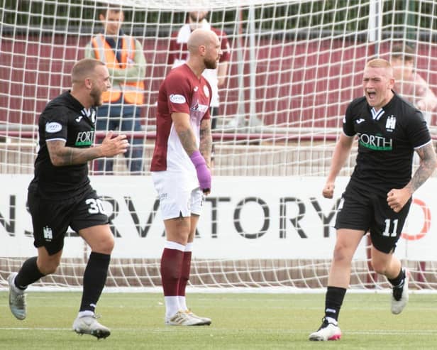 FC Edinburgh striker John Robertson had equalised from the penalty spot.