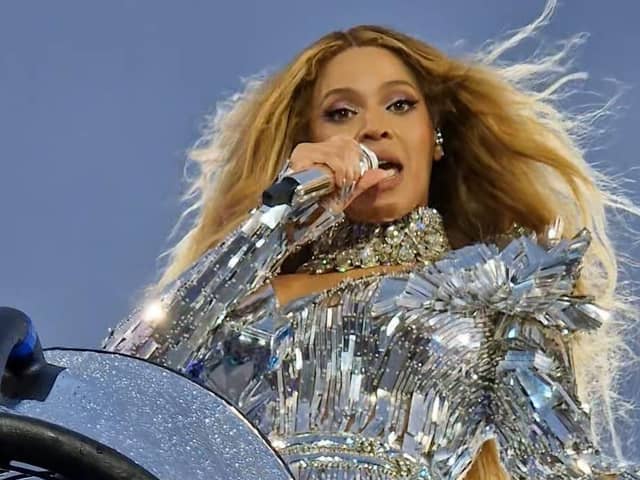 Jodie Gardiner said: "Beyonce at Murrayfield. She looked straight at me."