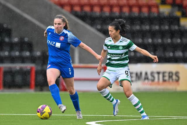 Spartans knocked Celtic out of the SWPL Cup last season. Credit: Malcolm Mackenzie