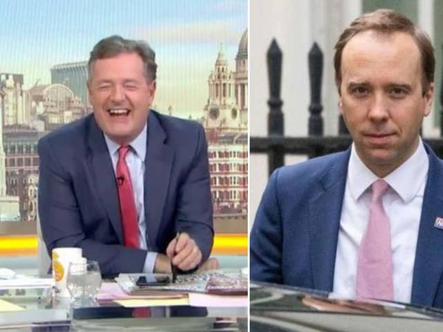 Piers Morgan announces Government's 201-day boycott of Good Morning Britain is over with Matt Hancock set to appear