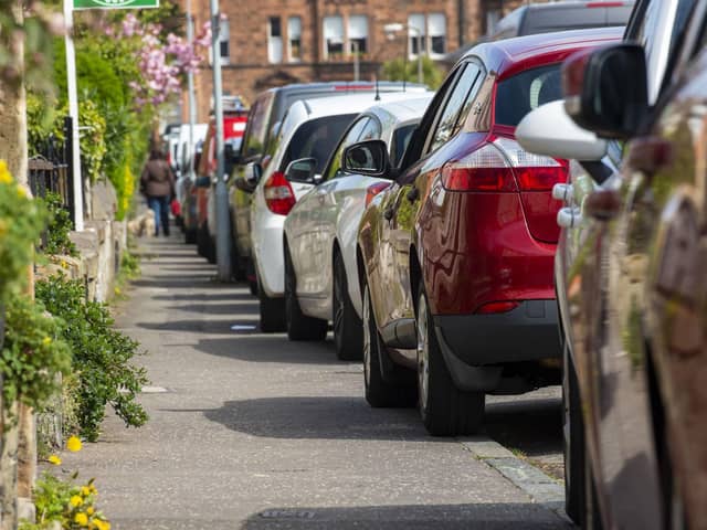 Edinburgh is now enforcing the pavement parking ban