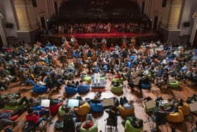 The Budapest Festival Orchestra, conducted by Ivan Fischer, perform Dvorak's Symphony No.8 in the Usher Hall at this year's Edinburgh International Festival. Picture: Jane Barlow/PA Wire