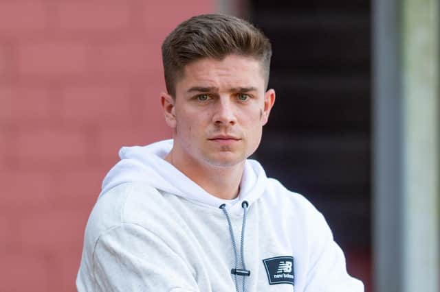 New Hearts signing Cameron Devlin.