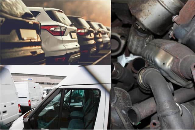 Edinburgh police are urging motorists – but particularly owners of SUVs and vans – to be vigilant following a recent spike in catalytic converter thefts.