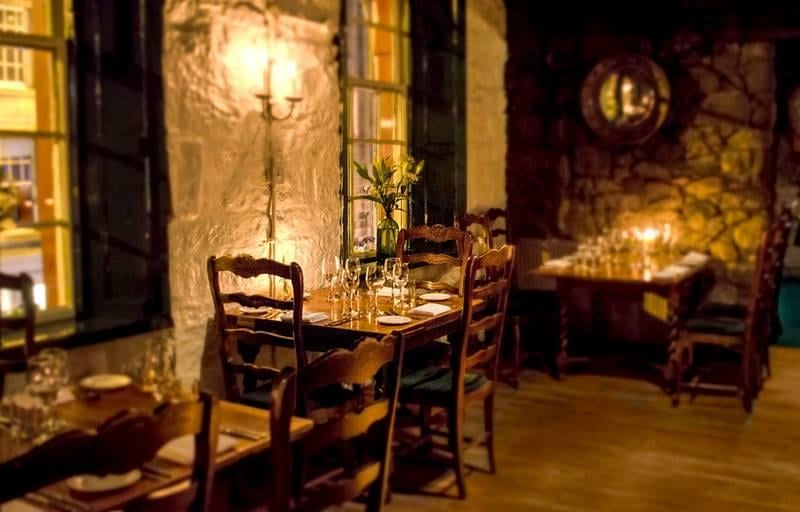 Where: 30 Victoria Street, Edinburgh EH1 2JW. About: One of the most romantic restaurants in Edinburgh, with soft candle light and old stone walls making this the perfect place to spend an evening with a loved one.