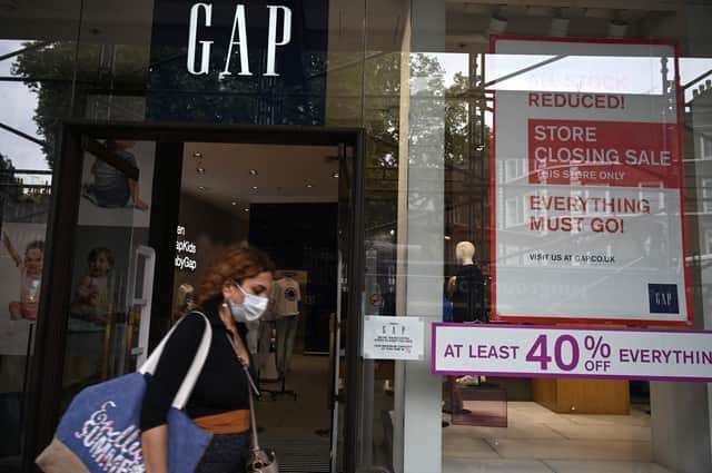 Gap is closing its 81 stores in Britain and Ireland to focus on online retail