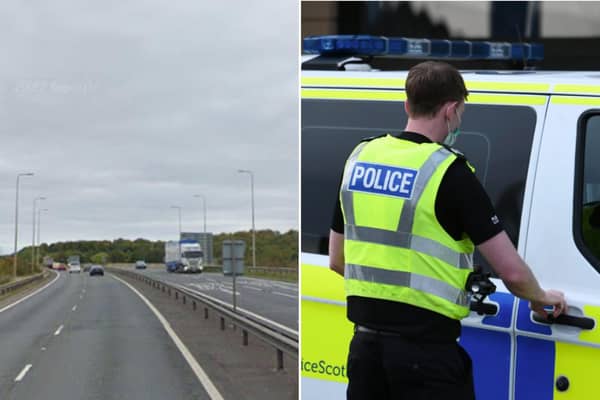 Edinburgh city bypass crash: Road near Sherffhall roundabout on A720 closed after crash as emergency services attend the scene