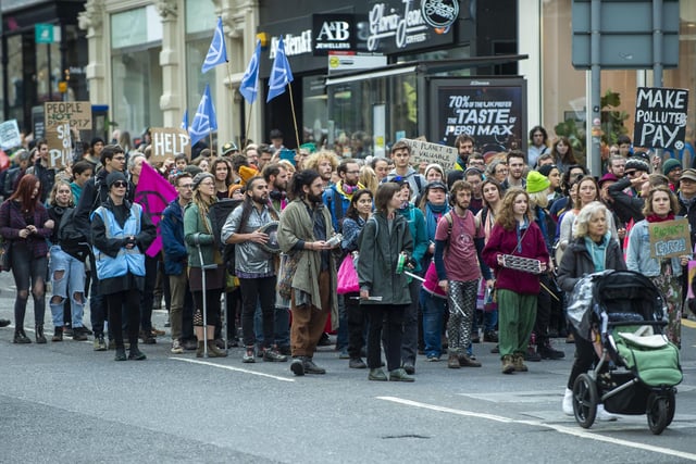 The Edinburgh march coincided with over 20 UK events and scores more around the world.