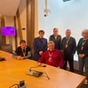 Lothian Labour MSP Sarah Boyack and campaigners from Keep Edinburgh Eye Pavilion had a meeting with Health Secretary Michael Matheson.