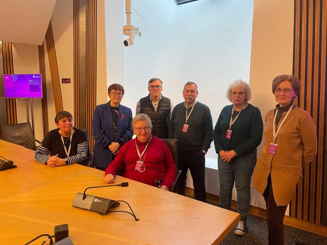 Lothian Labour MSP Sarah Boyack and campaigners from Keep Edinburgh Eye Pavilion had a meeting with Health Secretary Michael Matheson.