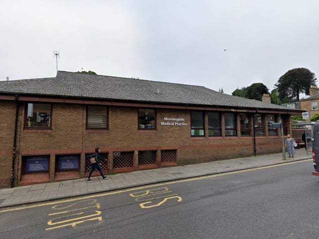 At Morningside Medical Practice in Edinburgh, 14.9% of people responding to the survey rated their overall experience as negative.
