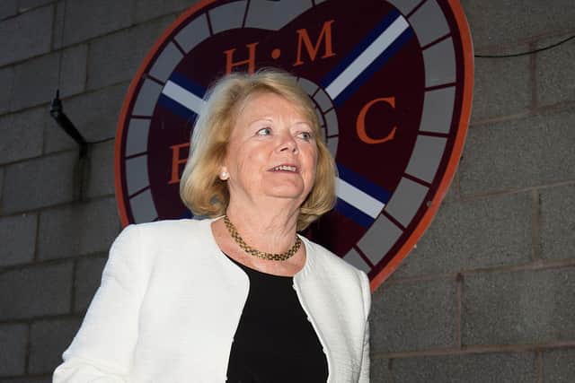 Hearts owner Ann Budge has held talks with manager Robbie Neilson and sporting director Joe Savage.