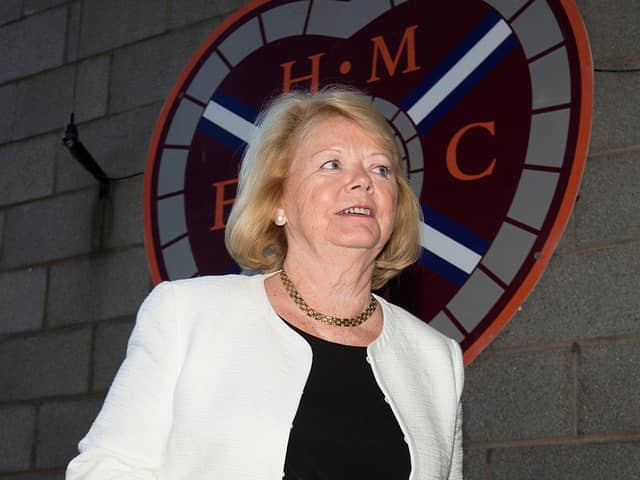 Hearts owner Ann Budge has held talks with manager Robbie Neilson and sporting director Joe Savage.