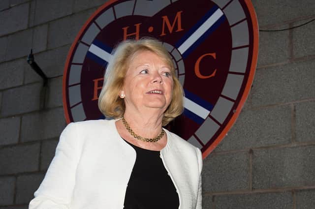 Hearts owner Ann Budge has held talks with manager Robbie Neilson and sporting director Joe Savage.