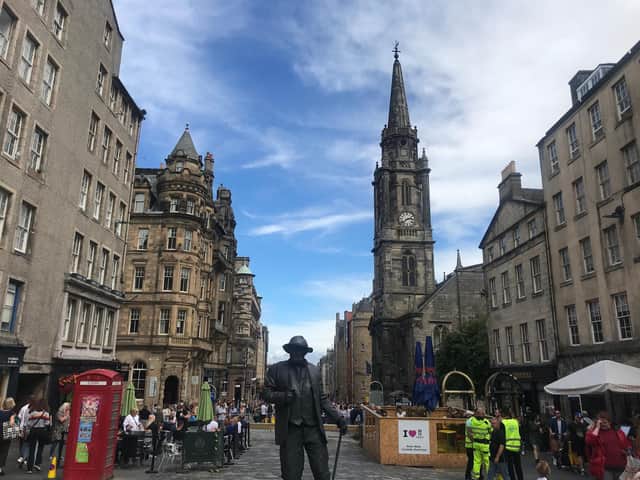 Cafe culture may have returned to the Royal Mile this summer but pedestrians are forever getting squeezed out, writes Susan Morrison.
