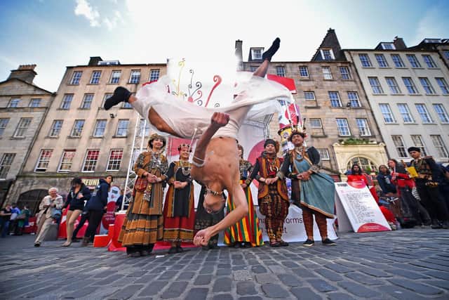 The Edinburgh Festival Fringe will celebrate its 75th anniversary in 2022. Picture: Jeff J Mitchell/Getty Images