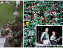 Edinburgh comedian Jo Caulfield captured video footage of Hibs fans singing Sunshine On Leith from her back garden – and she says it was “loud”.
