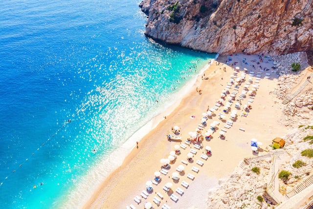 The resort city of Antalya on Turkey's Turquoise Coast is well known for its glistening blue waters, golden beaches and stunning mountain scenery. The destination isn't just perfect for sun-seekers, but also for history lovers, as it is filled with ancient monuments, such as Hadrian's Gate. Flights from £60.